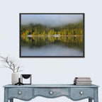 Saint Anna Lake Misty Reflection Wall Art