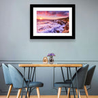 Dusk Over California Cliffs Wall Art