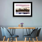 Kansas City Skyline at Dusk Wall Art