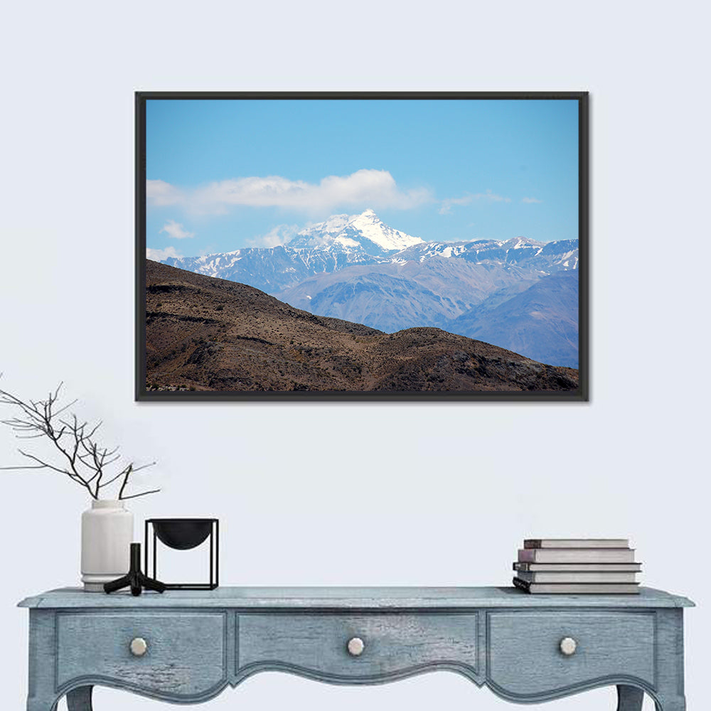 Snow-capped Mount Aconcagua Wall Art
