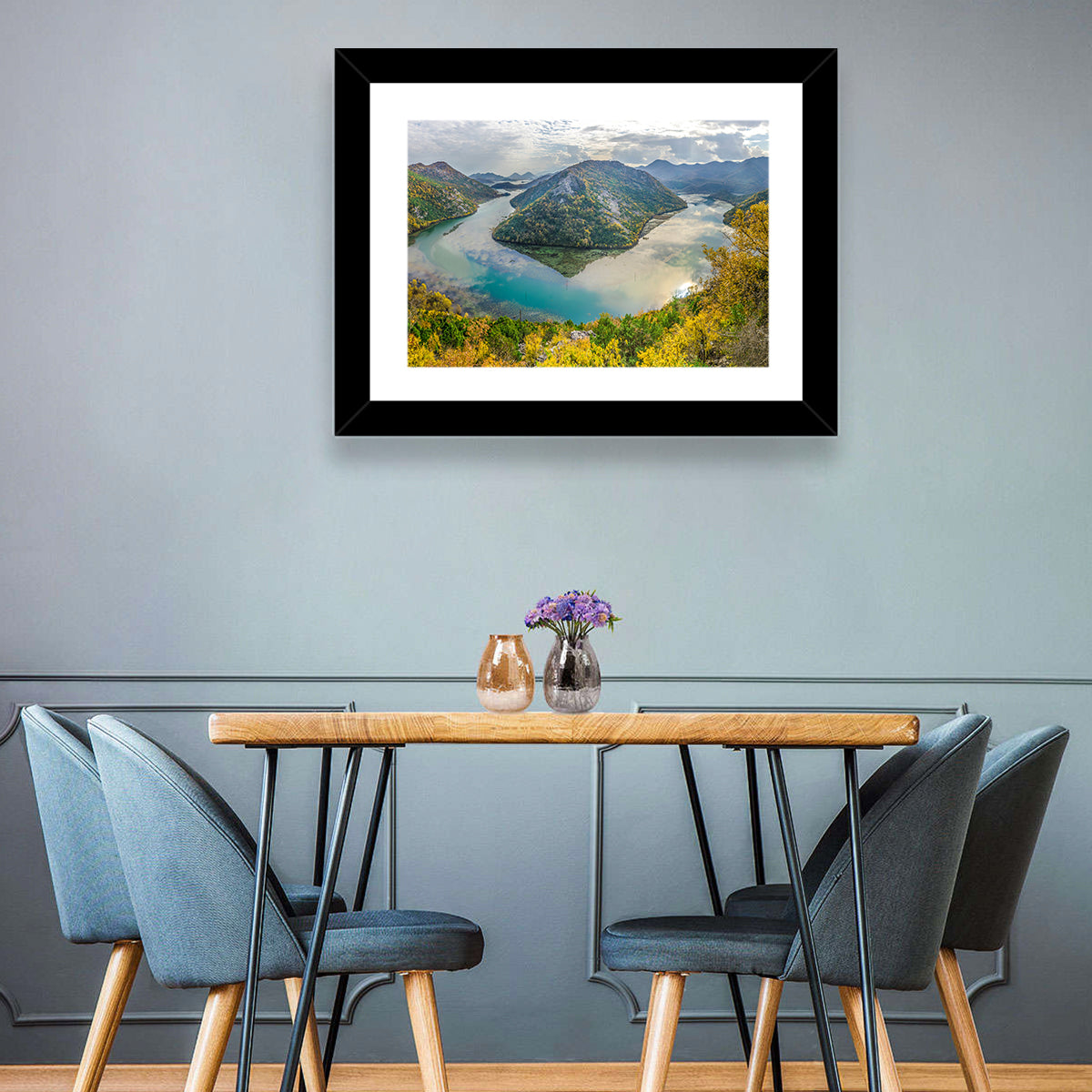 Rijeka Crnojevića Bend, Lake Skadar Wall Art