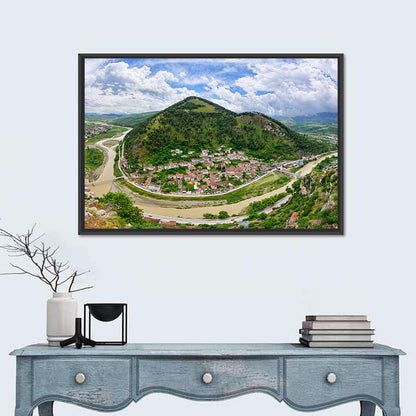 Berat Osum River View Wall Art