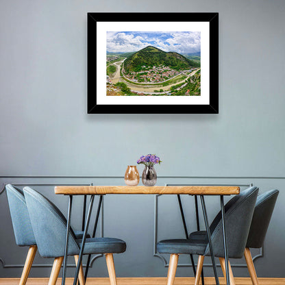 Berat Osum River View Wall Art