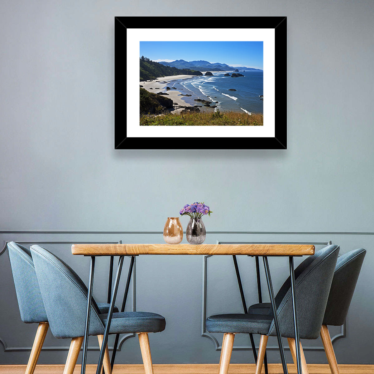Cannon Beach Morning Shoreline Wall Art