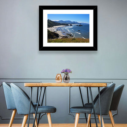 Cannon Beach Morning Shoreline Wall Art