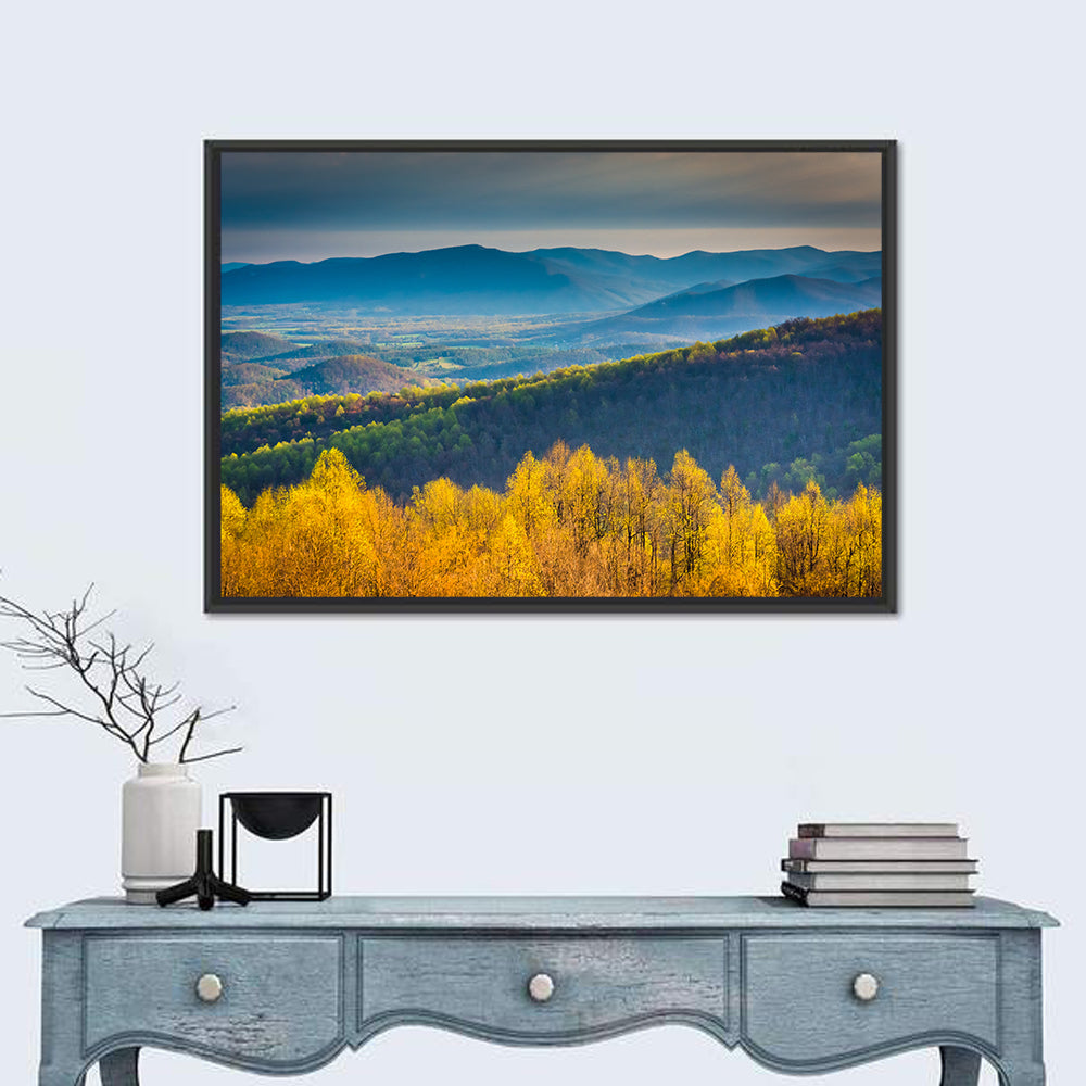 Shenandoah Golden Hour Ridge Wall Art