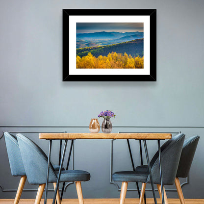 Shenandoah Golden Hour Ridge Wall Art