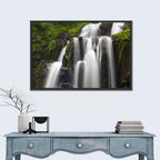 Mossy Kentucky Waterfall Wall Art