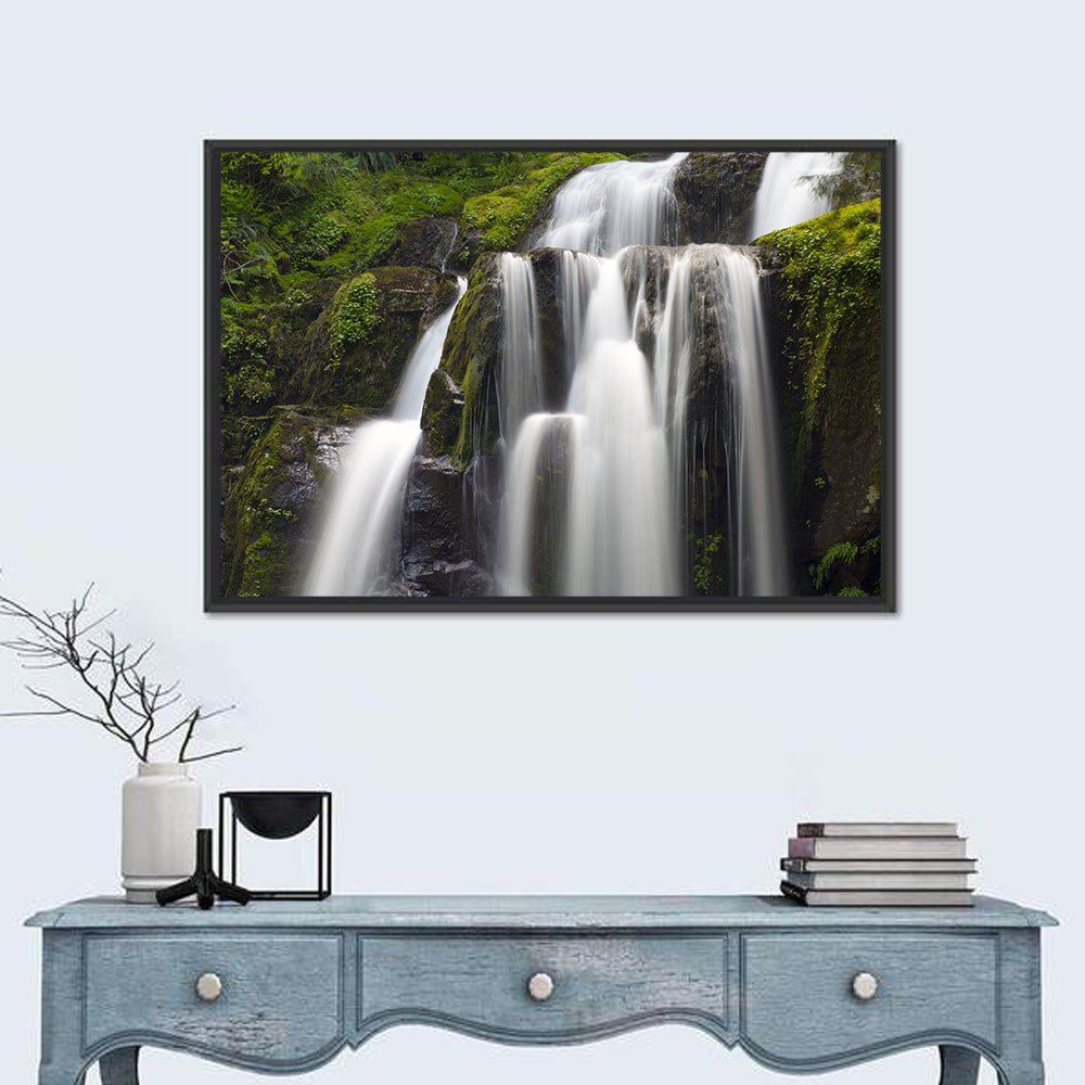 Mossy Kentucky Waterfall Wall Art