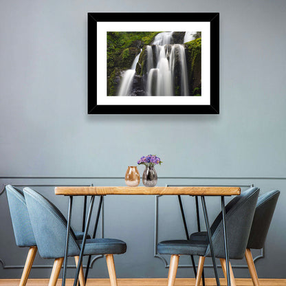 Mossy Kentucky Waterfall Wall Art