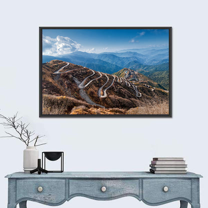 Zuluk Zig-zag Road, Sikkim Wall Art