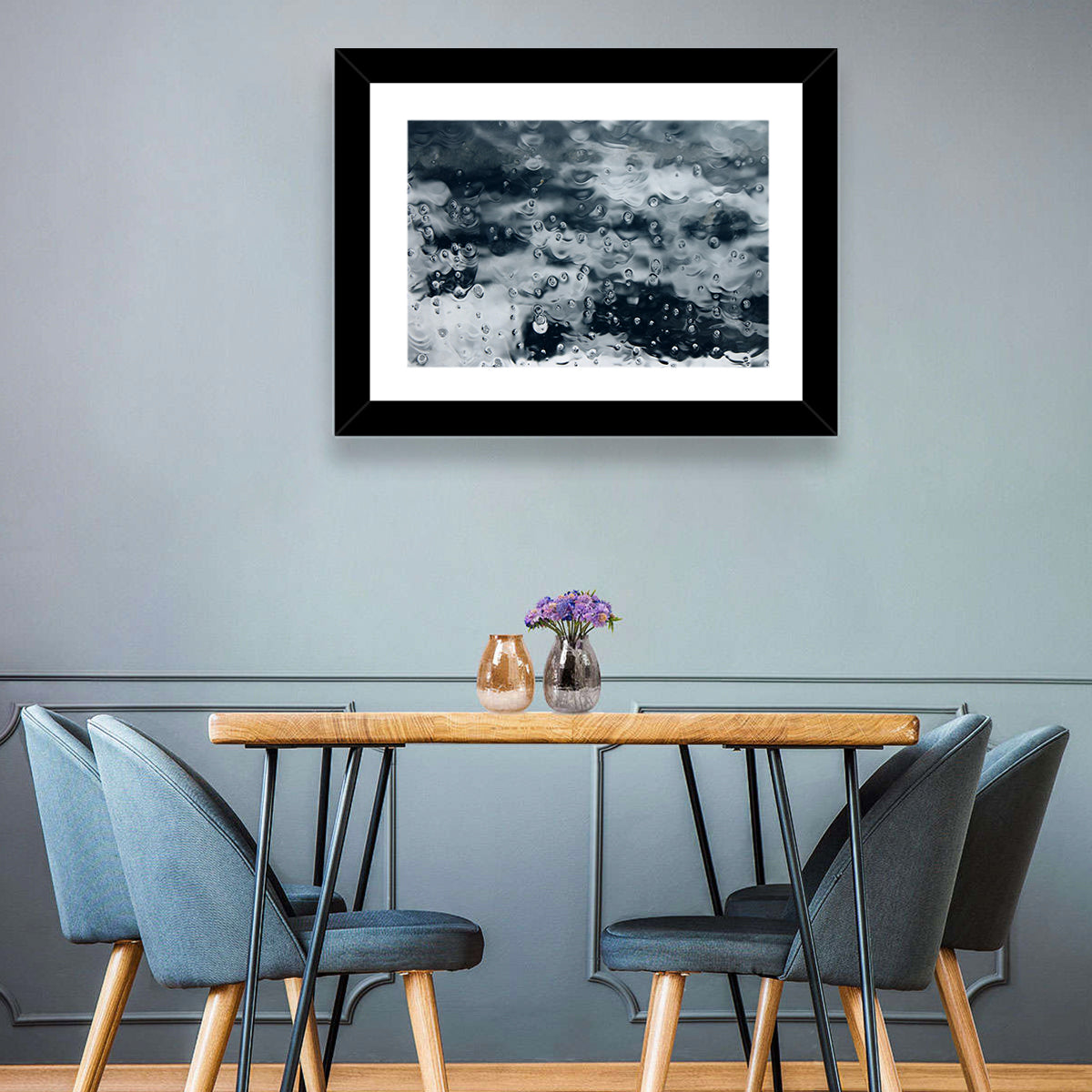 Sea of Teardrops in Ice Wall Art