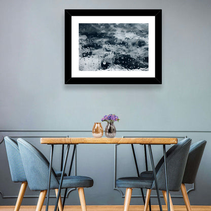 Sea of Teardrops in Ice Wall Art