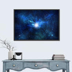 Lightspeed Galaxy Burst Wall Art