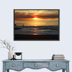 Oregon Sea Stack Sunset Wall Art