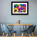 Vibrant Market Parasols Wall Art