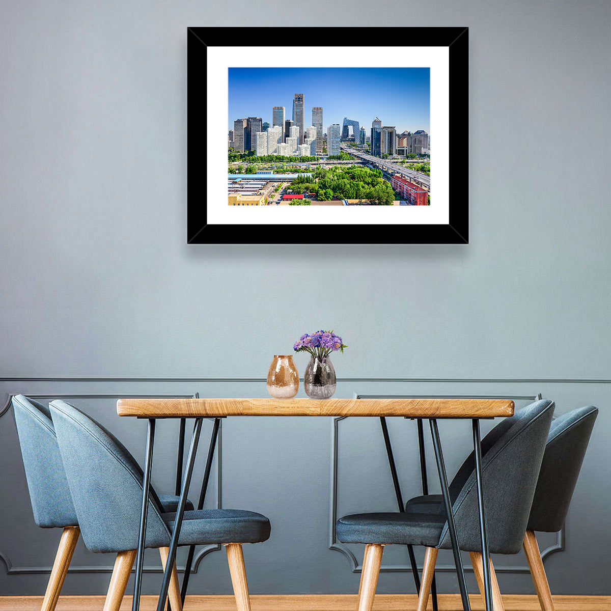 Beijing Cctv Headquarters Skyline Wall Art