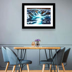 Bruarfoss Multi Tier Waterfall Wall Art