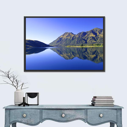 Lake Hawea Mirror Reflection Wall Art