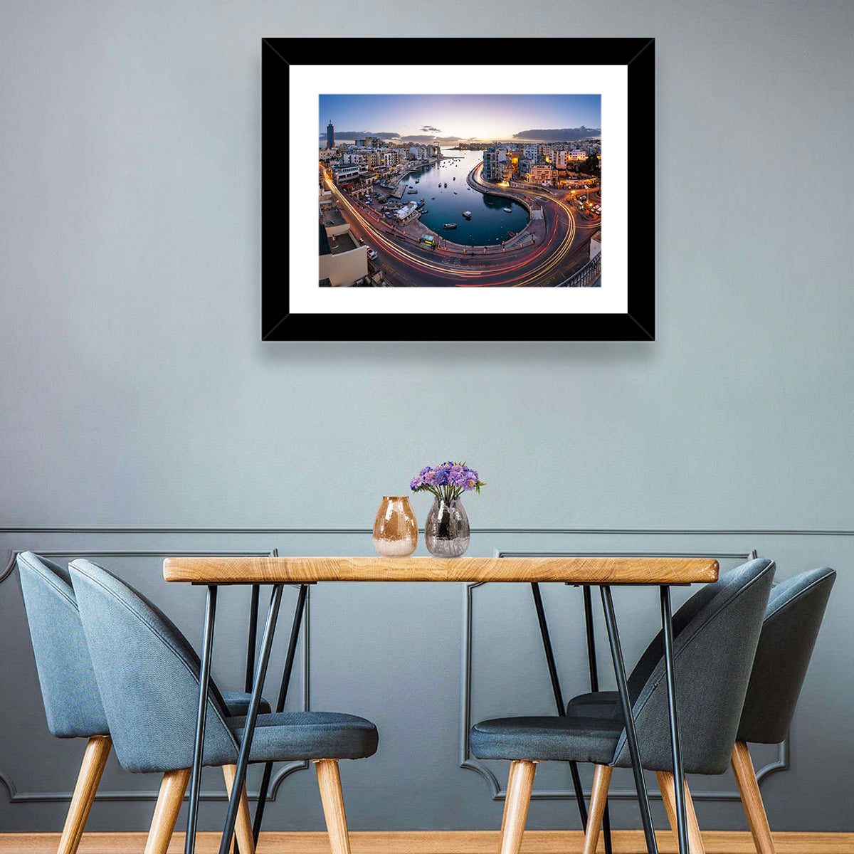 Spinola Bay Light Trails Wall Art