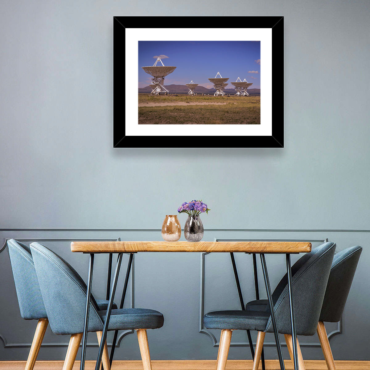 Very Large Array Radio Telescopes Wall Art