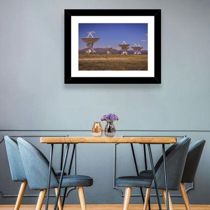 Very Large Array Radio Telescopes Wall Art