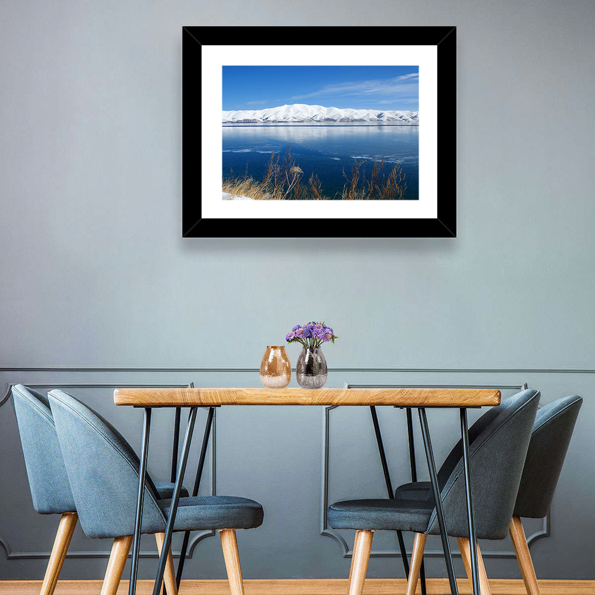 Winter at Lake Sevan Wall Art
