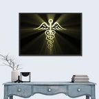 Medical Corps Caduceus Emblem Wall Art