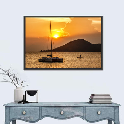 Mama Afrika Sunset, Lake Malawi Wall Art