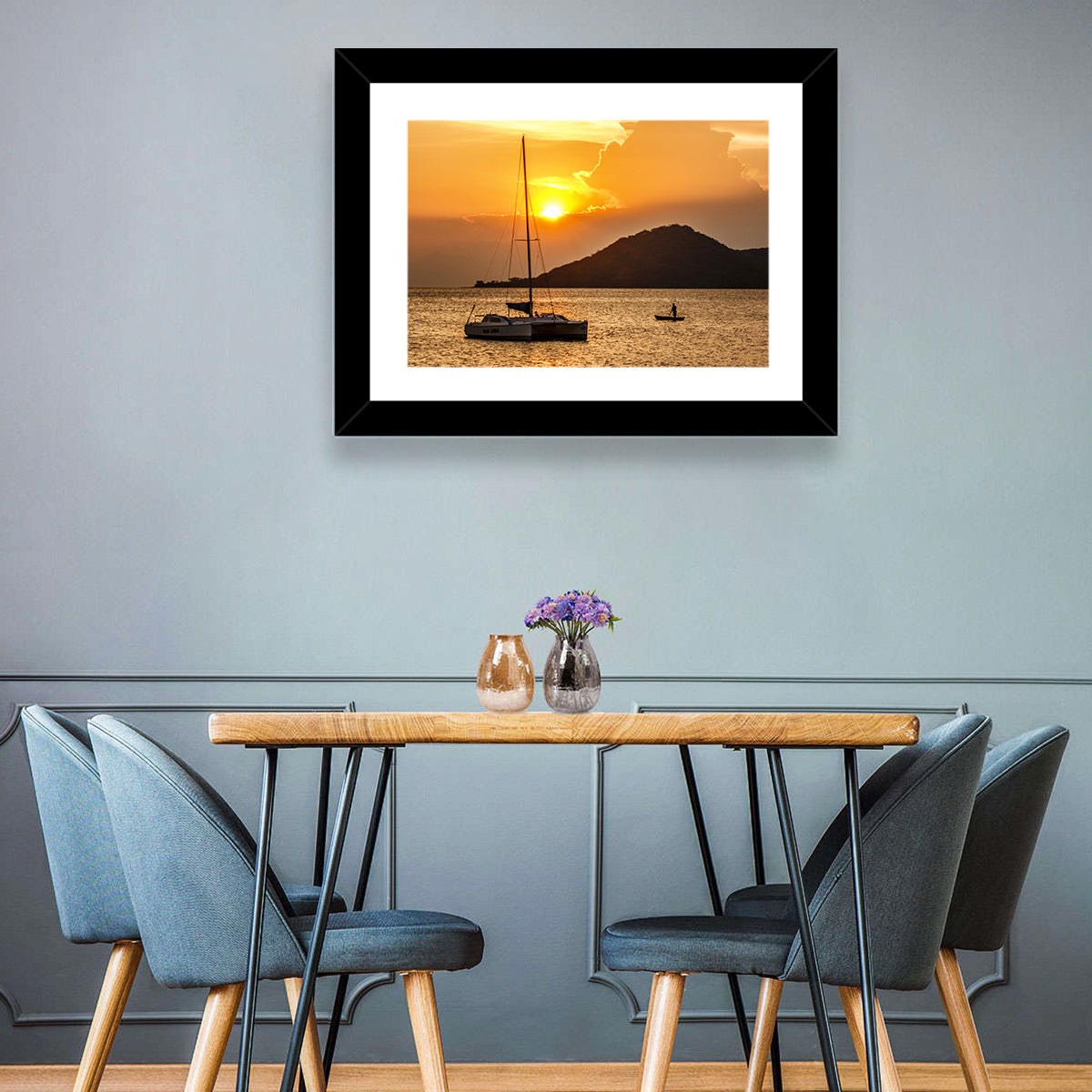 Mama Afrika Sunset, Lake Malawi Wall Art