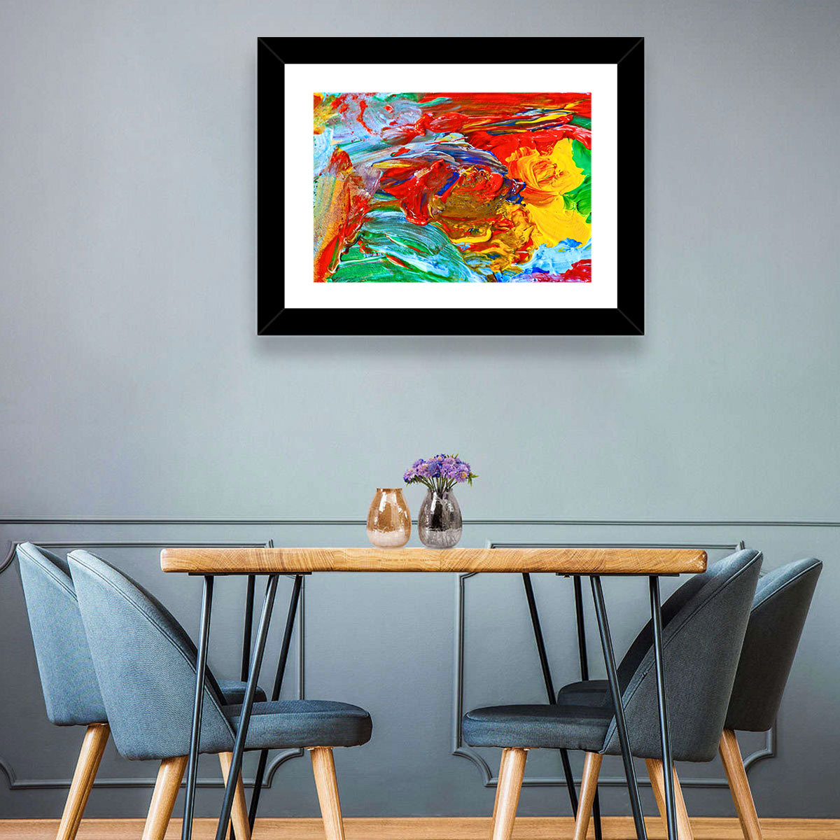 Palette Knife Color Study Wall Art