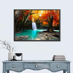 Tropical Waterfall Wall Art