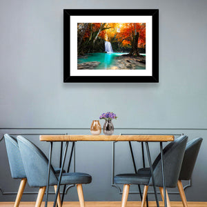 Tropical Waterfall Wall Art