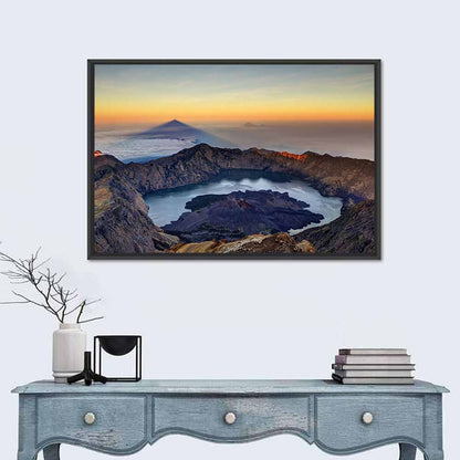 Mount Rinjani Sunrise, Lombok Wall Art