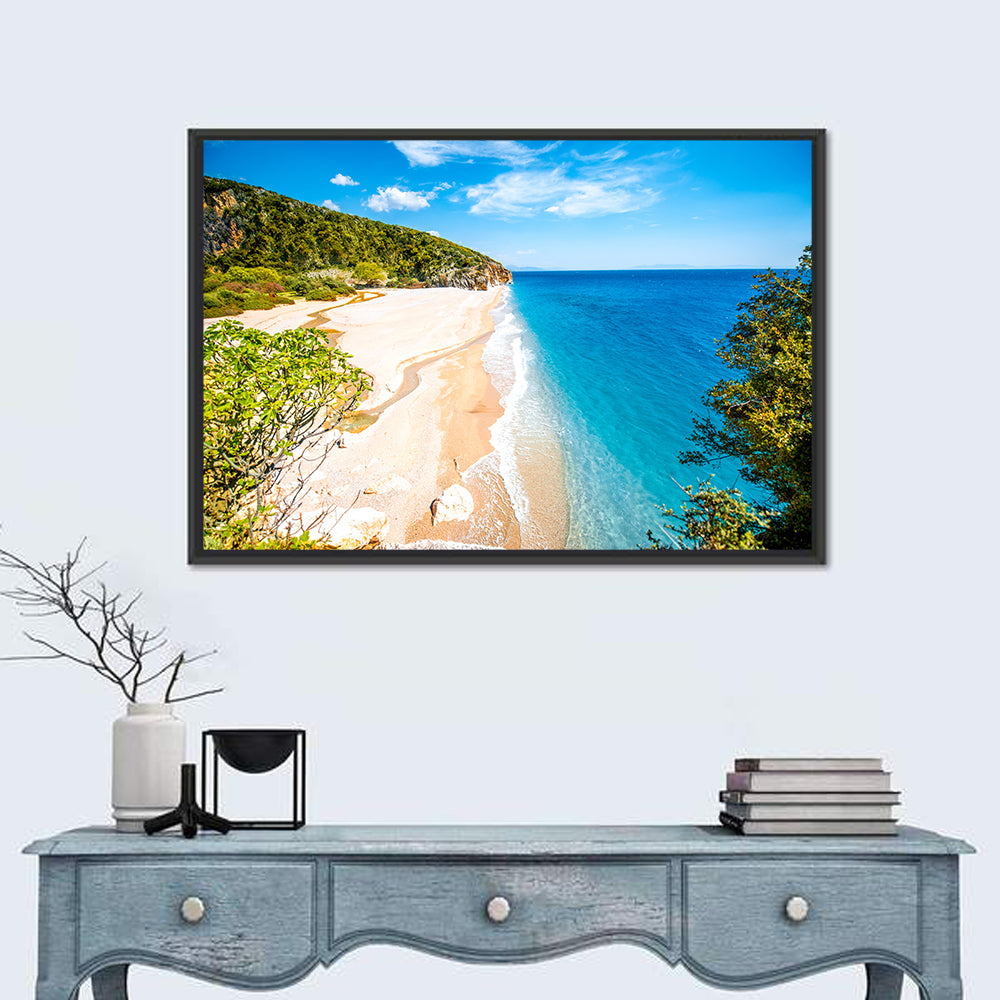 Mylopotamos Turquoise Beach Wall Art