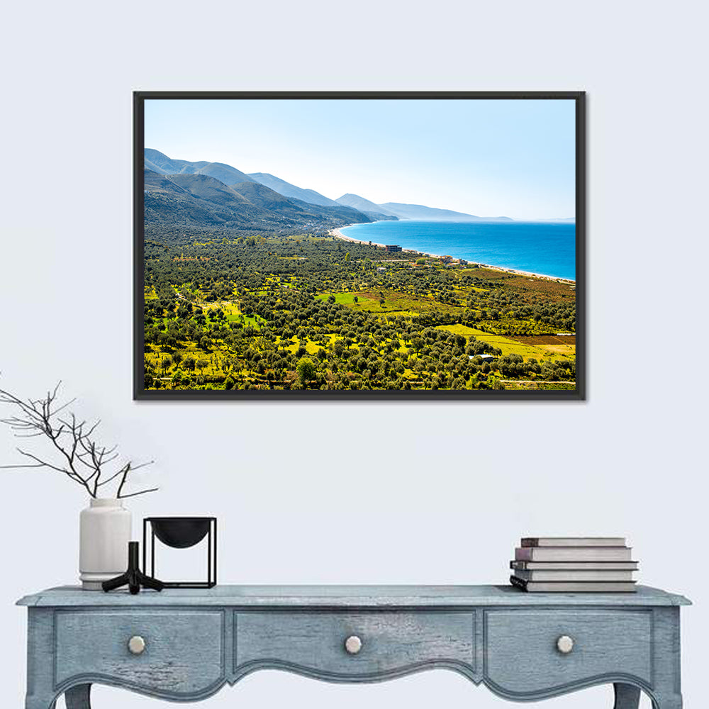 Borsh Coastline, Albania Wall Art