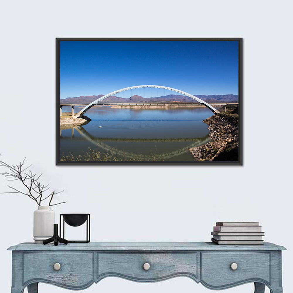 Roosevelt Lake Arch Bridge Wall Art