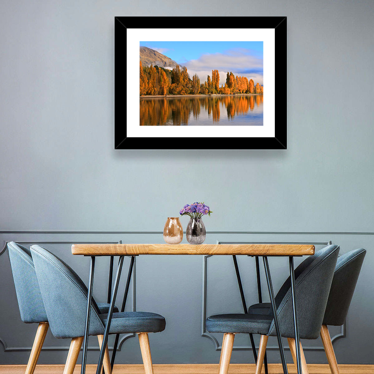 Lake Wanaka Autumn Reflection Wall Art