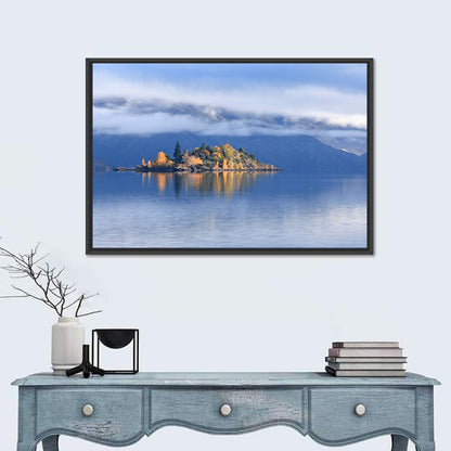 Misty Lake Wanaka Wall Art