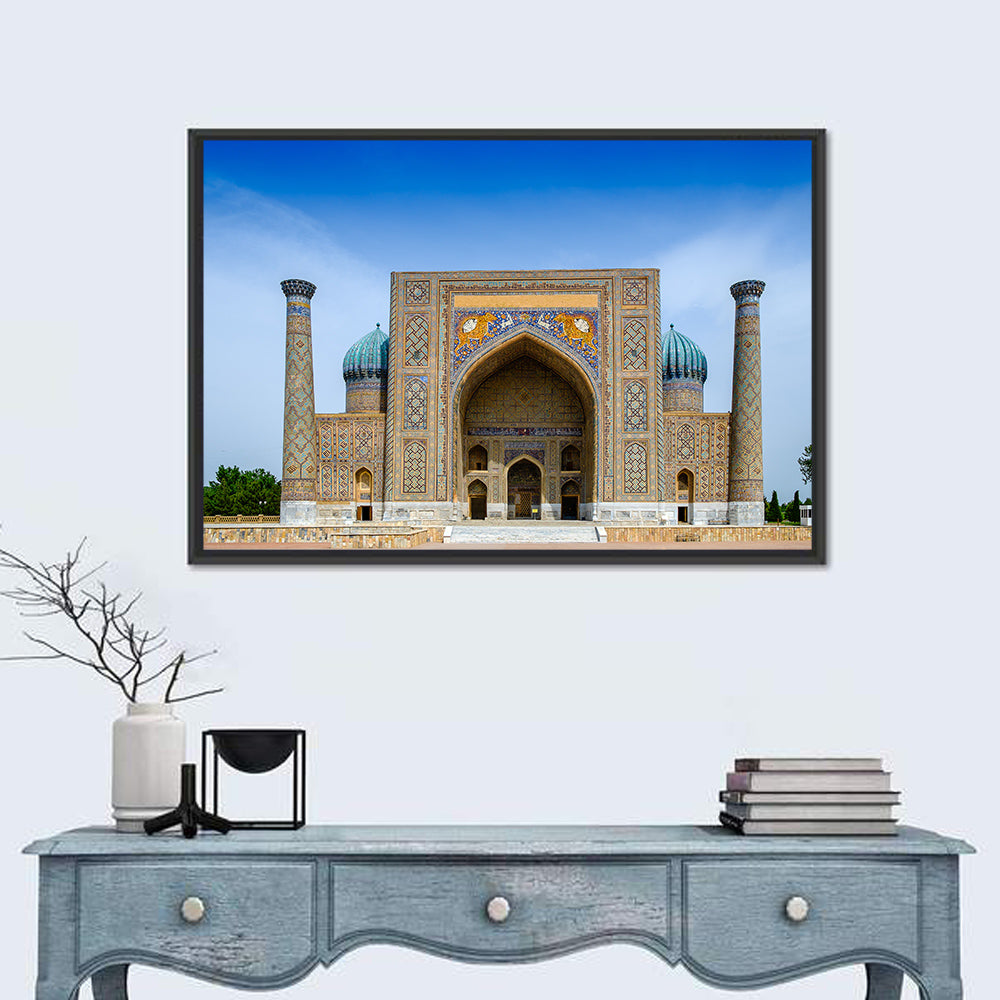 Sher-dor Madrasah, Registan Square Wall Art