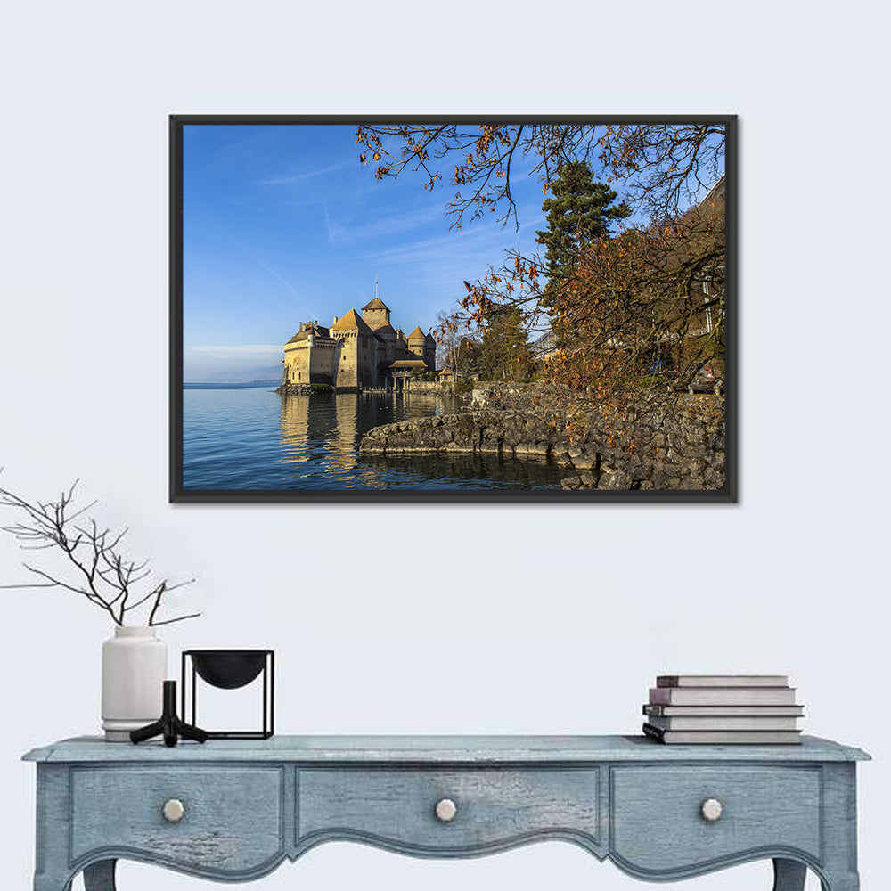 Chillon Castle on Lake Geneva Wall Art