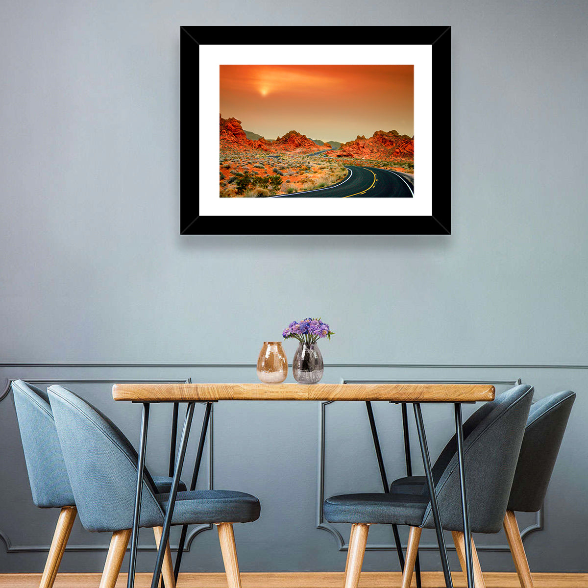 Valley of Fire Winding Road Wall Art