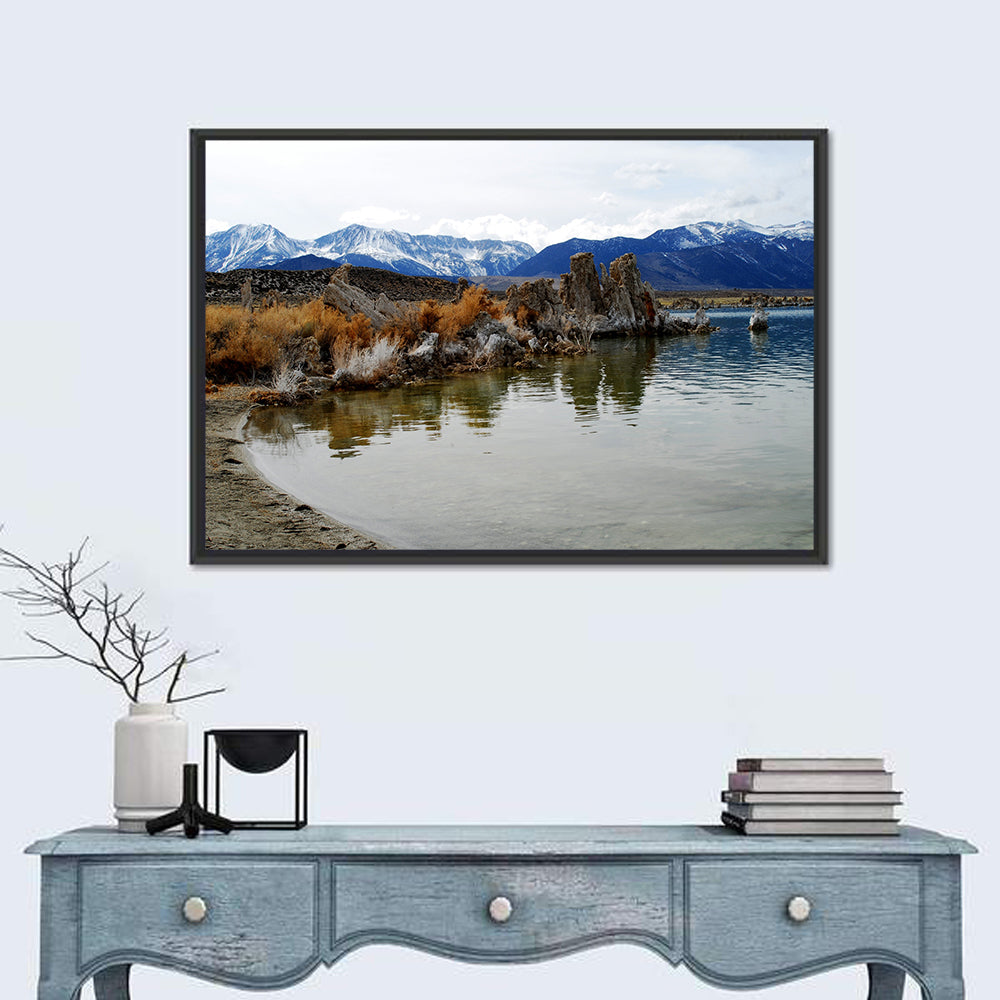 Mono Lake Tufa Towers with Mount Whitney Wall Art