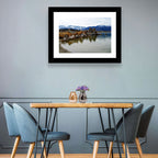 Mono Lake Tufa Towers with Mount Whitney Wall Art