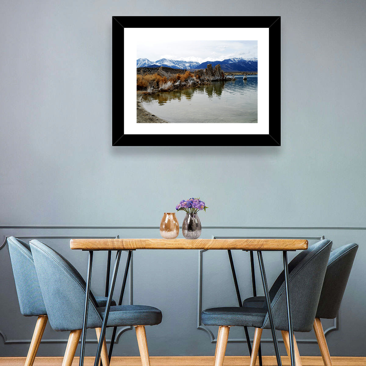 Mono Lake Tufa Towers with Mount Whitney Wall Art