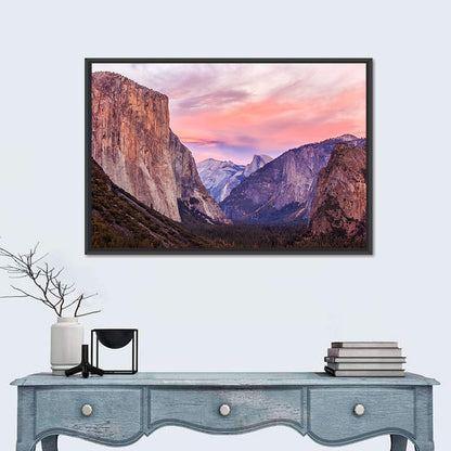 El Capitan at Tunnel View Wall Art