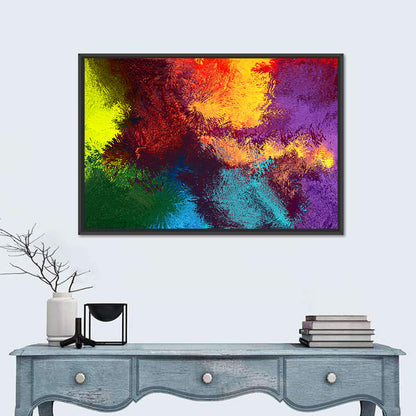 Sparkling Colors Abstract Wall Art