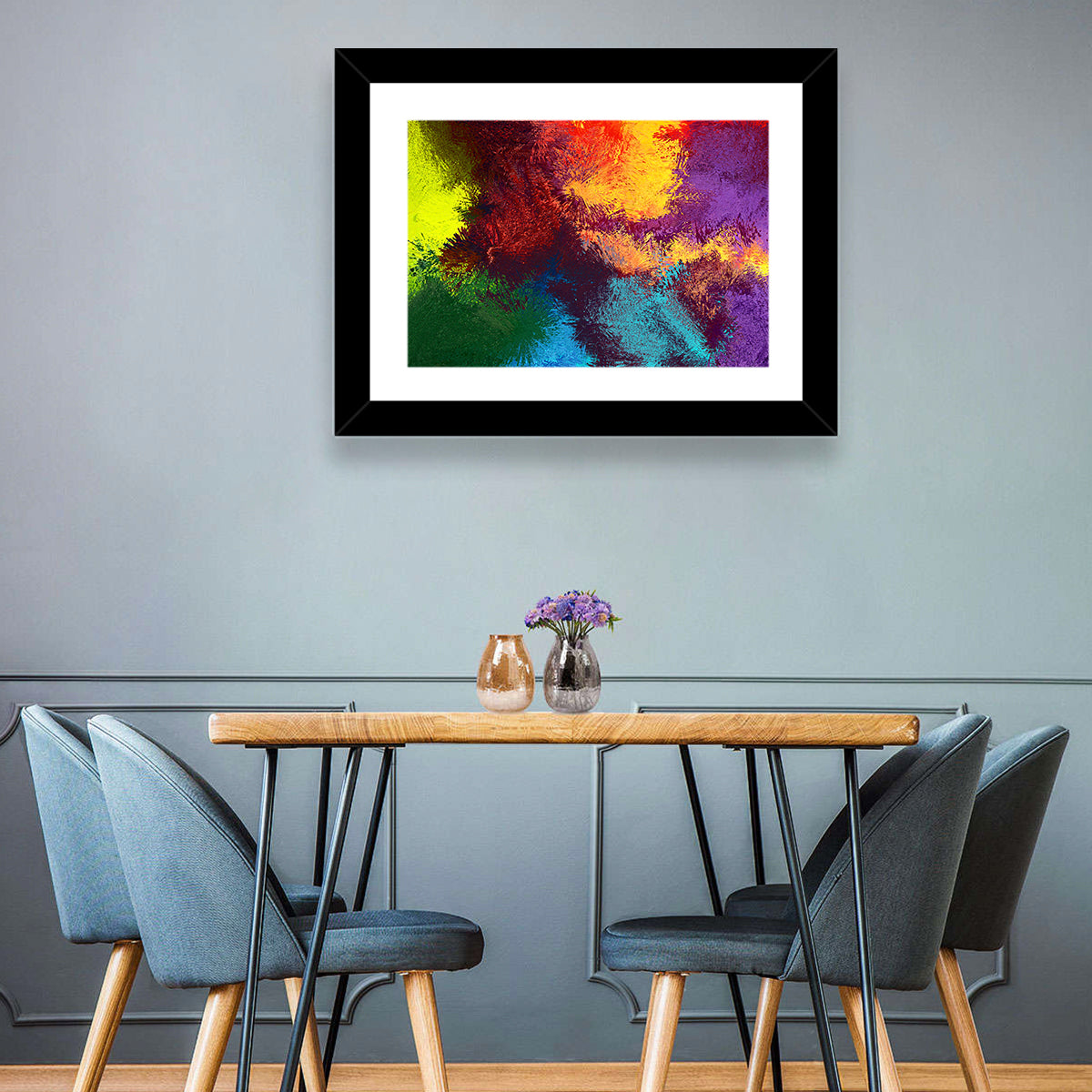 Sparkling Color Fields Wall Art