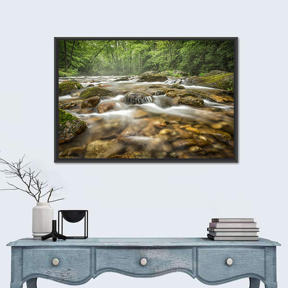 Forest Creek, North Carolina Wall Art in a room, landscape