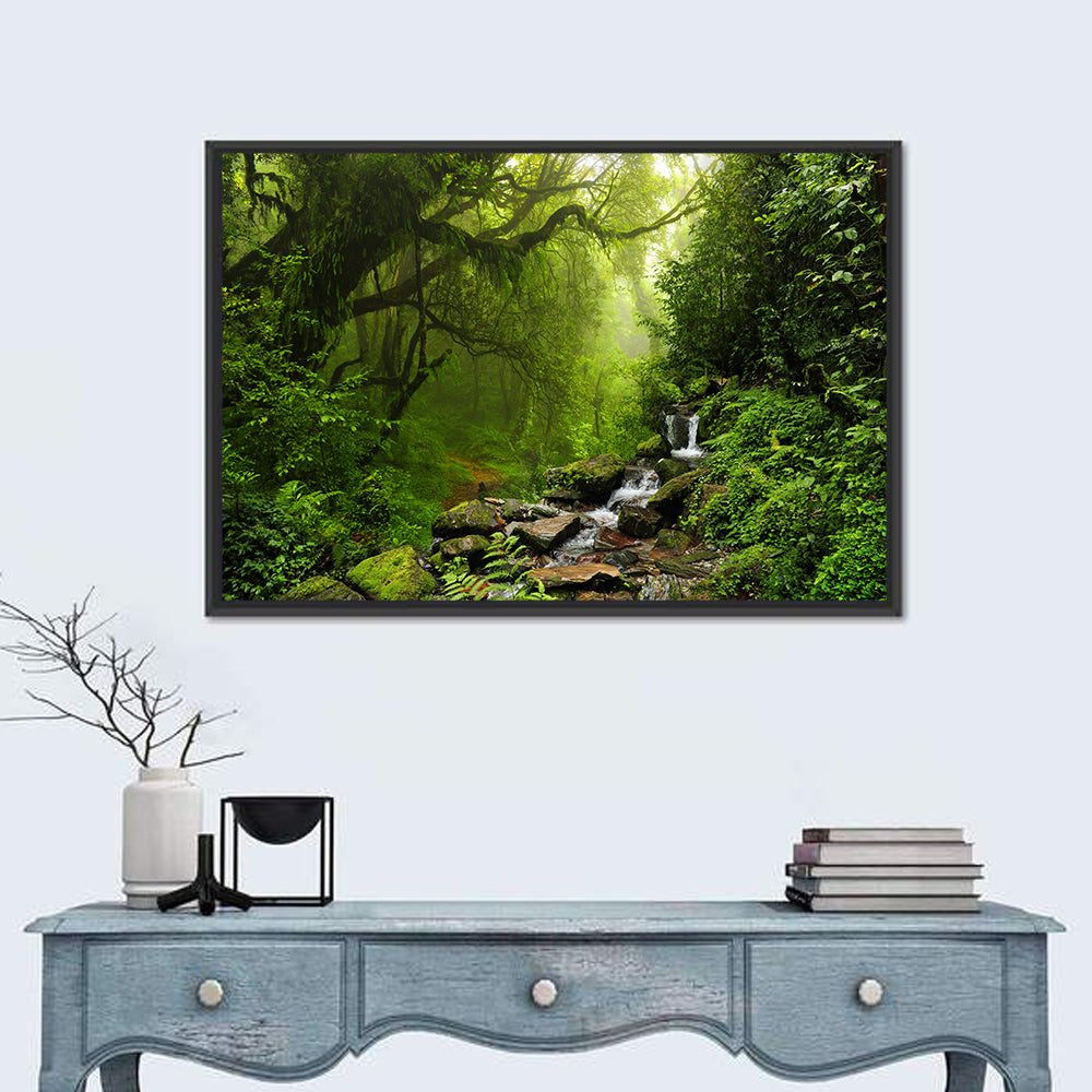 Annapurna Jungle Stream Wall Art